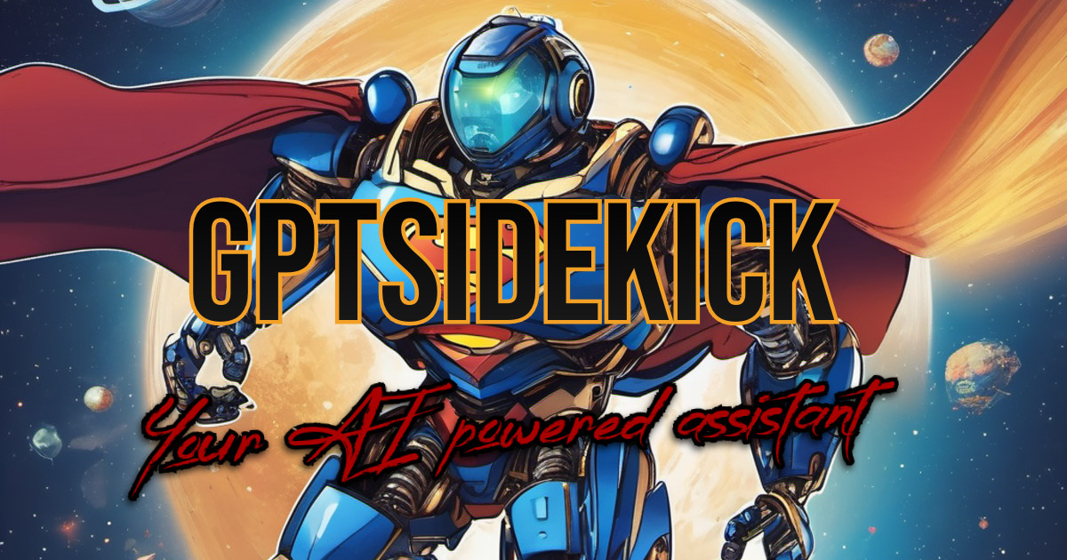 GPTSidekick screenshot