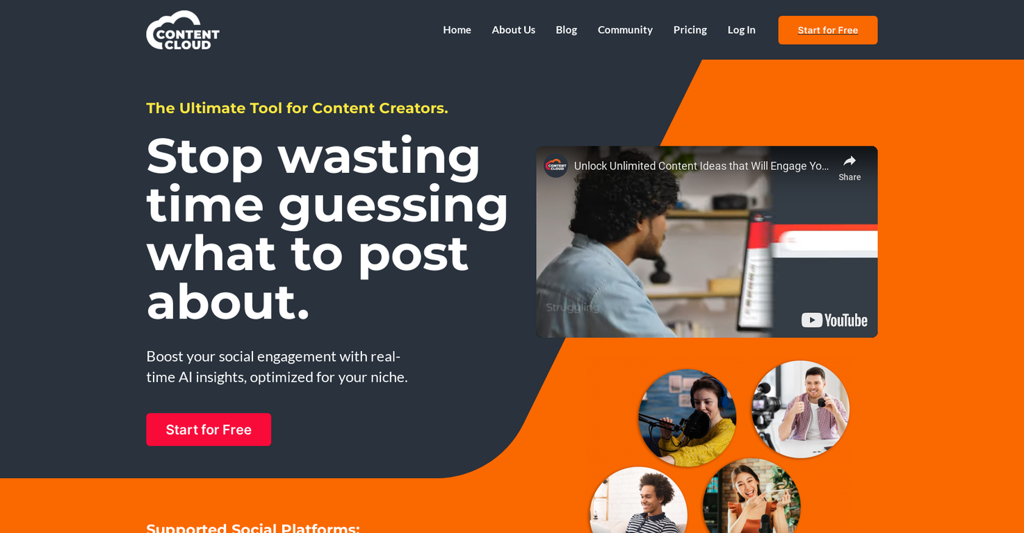 Content Cloud screenshot