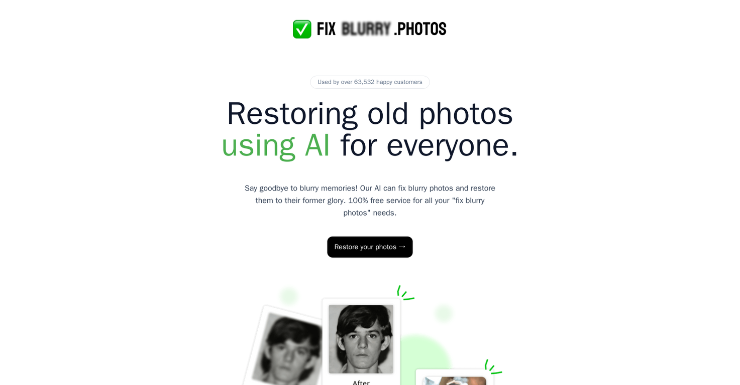 Fix Blurry Photos screenshot