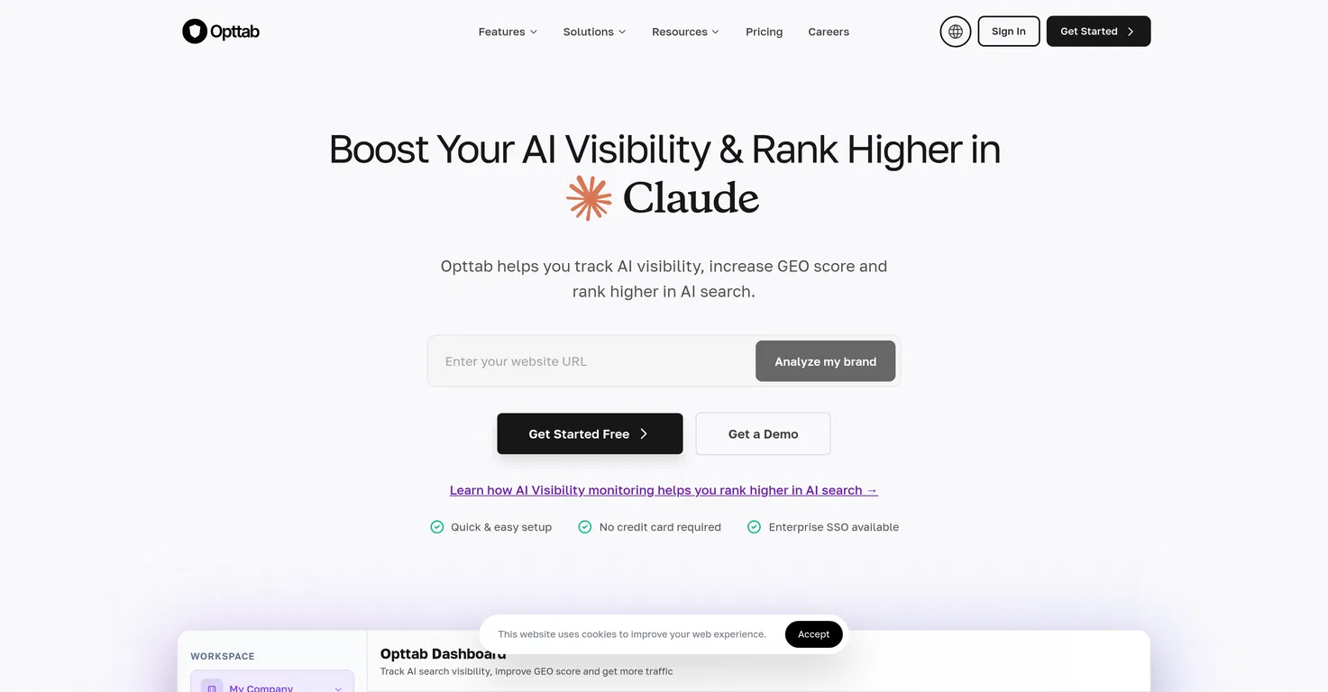 Opttab screenshot