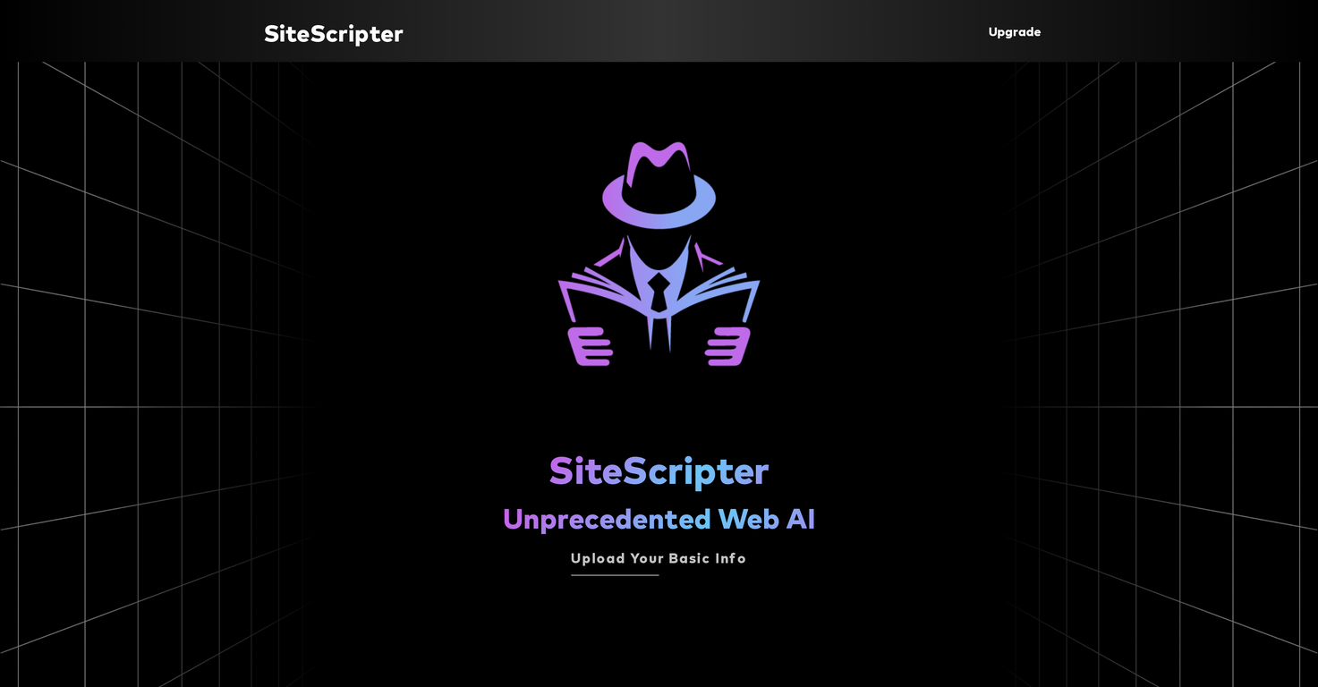 SiteScripter AI screenshot