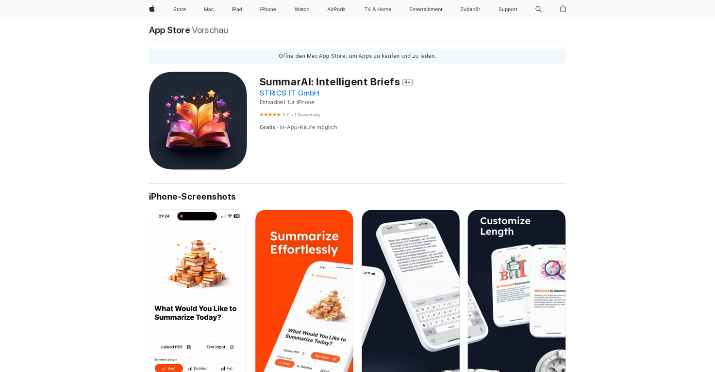 SummarAI screenshot