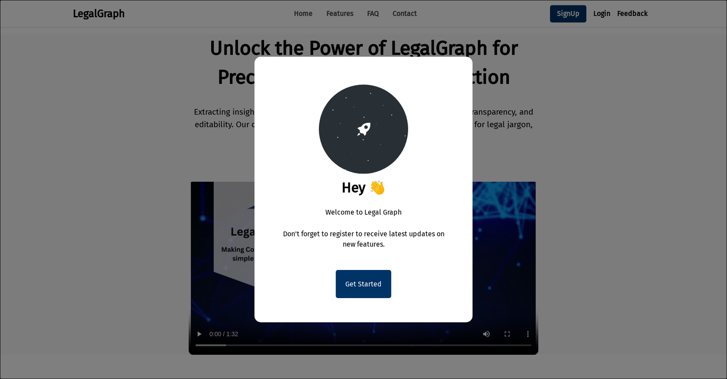 LegalGraph screenshot