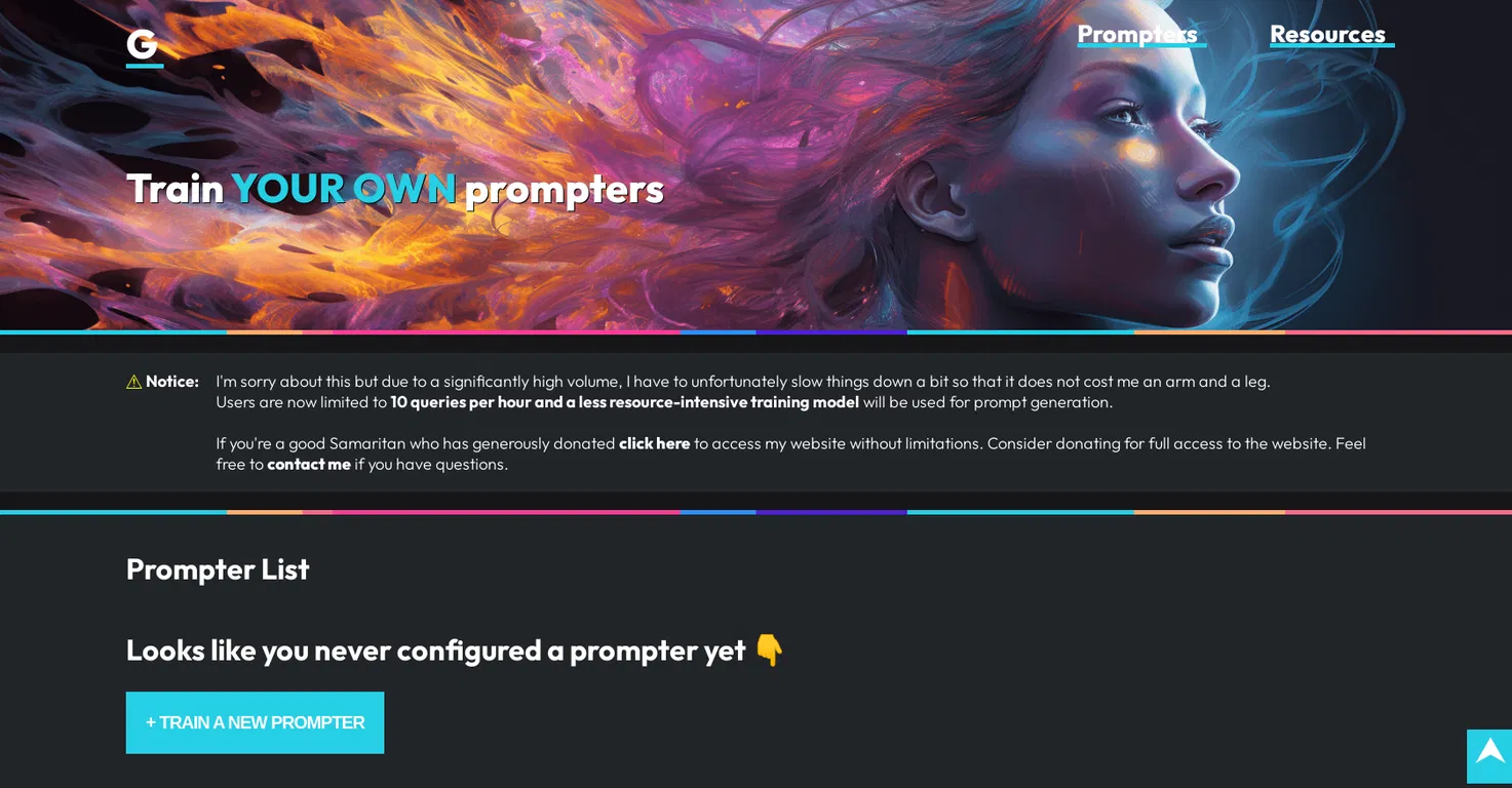 G-Prompter screenshot