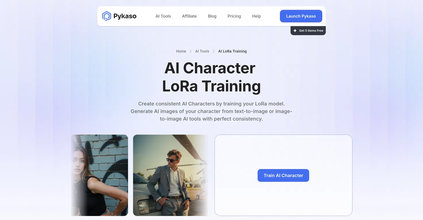 Pykaso AI screenshot