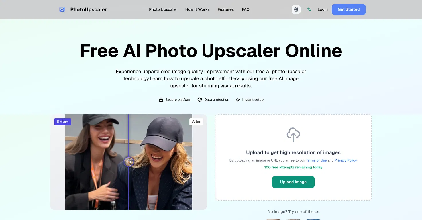 PhotoUpscaler screenshot