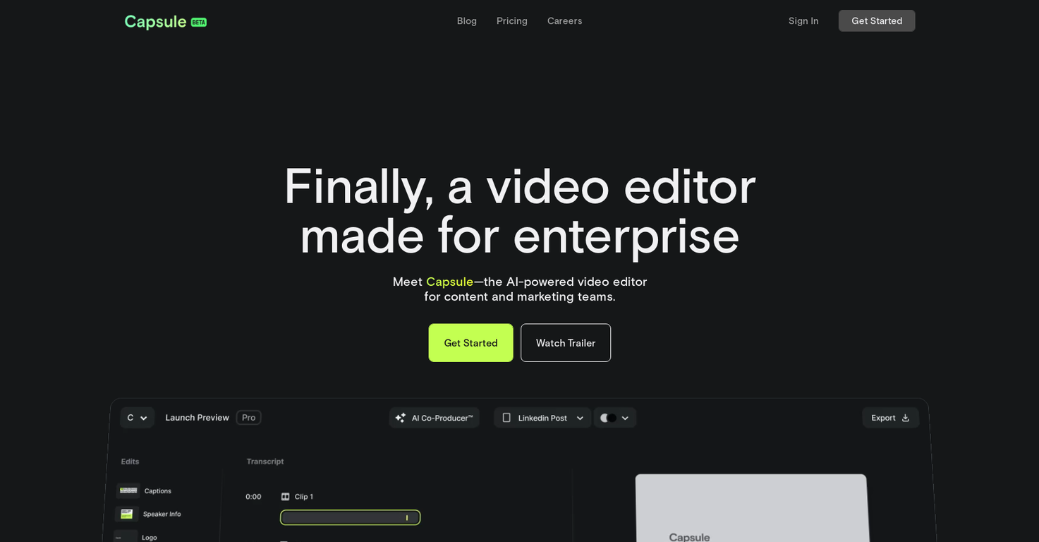 Capsule screenshot