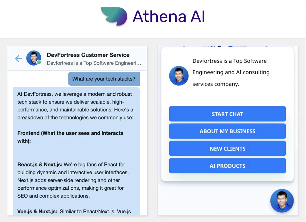 Agents by Athena AI screenshot