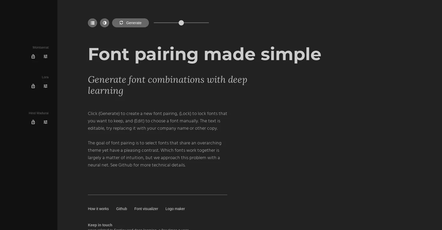 Fontjoy screenshot