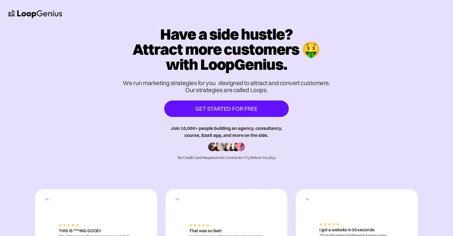 Loopgenius screenshot