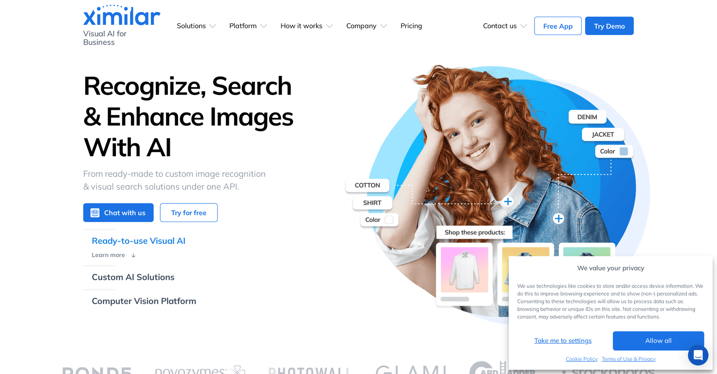 Ximilar screenshot