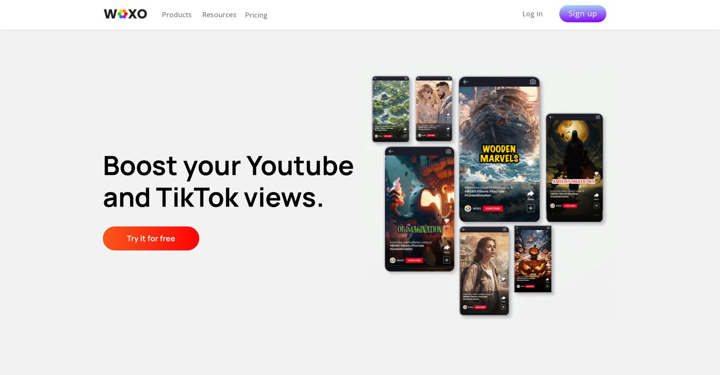 WOXO screenshot