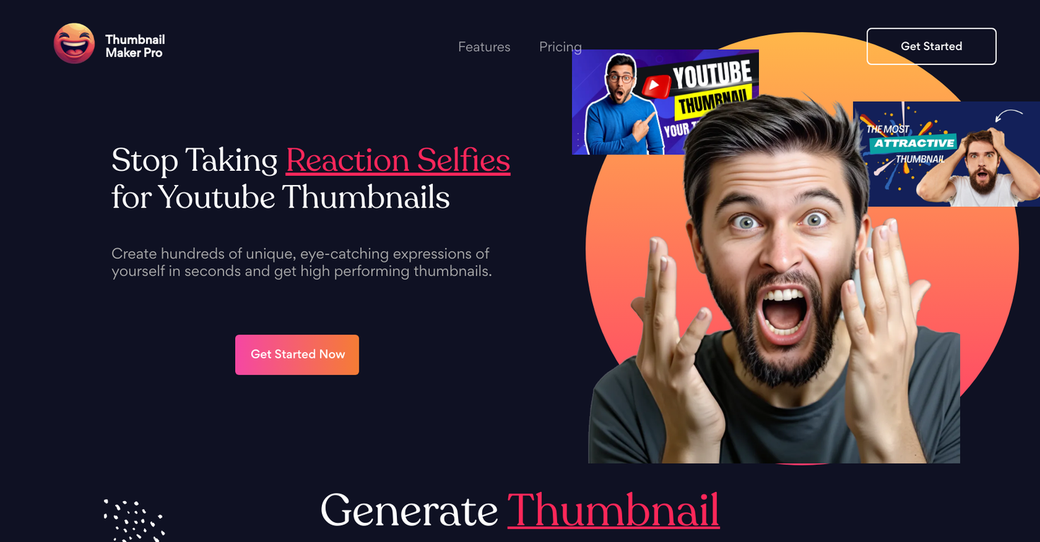Youtube Thumbnail Maker Pro screenshot