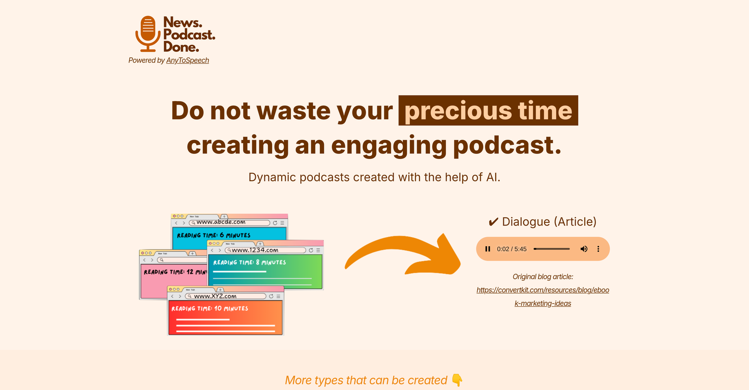 News.Podcast.Done screenshot