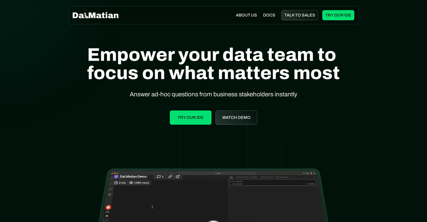 DaLMatian screenshot