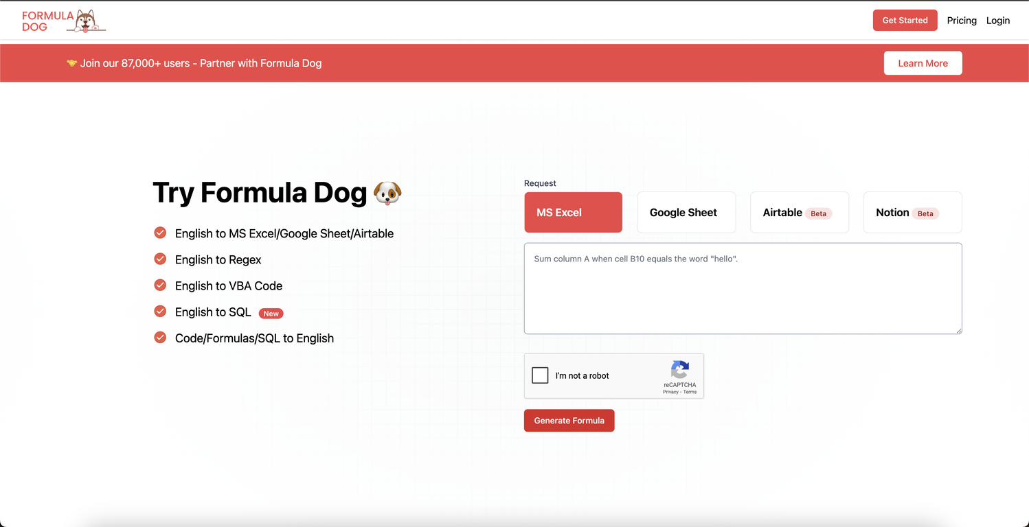 Formula Dog screenshot