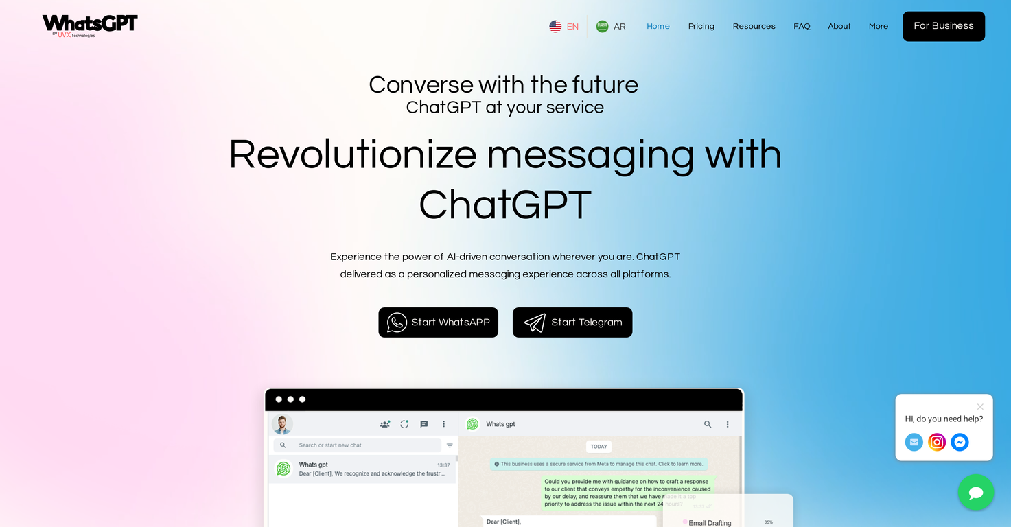 WhatsGPT screenshot