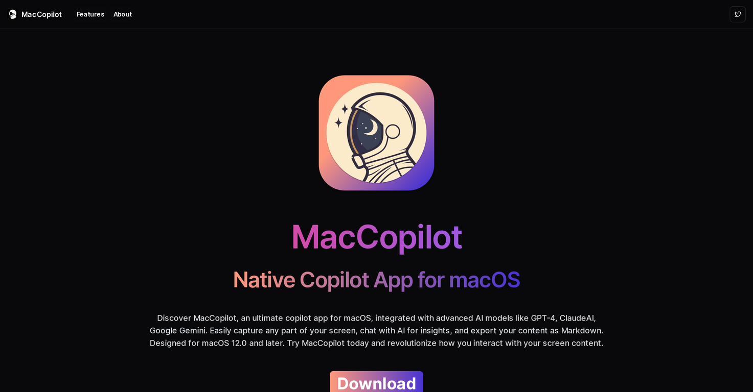 MacCopilot screenshot