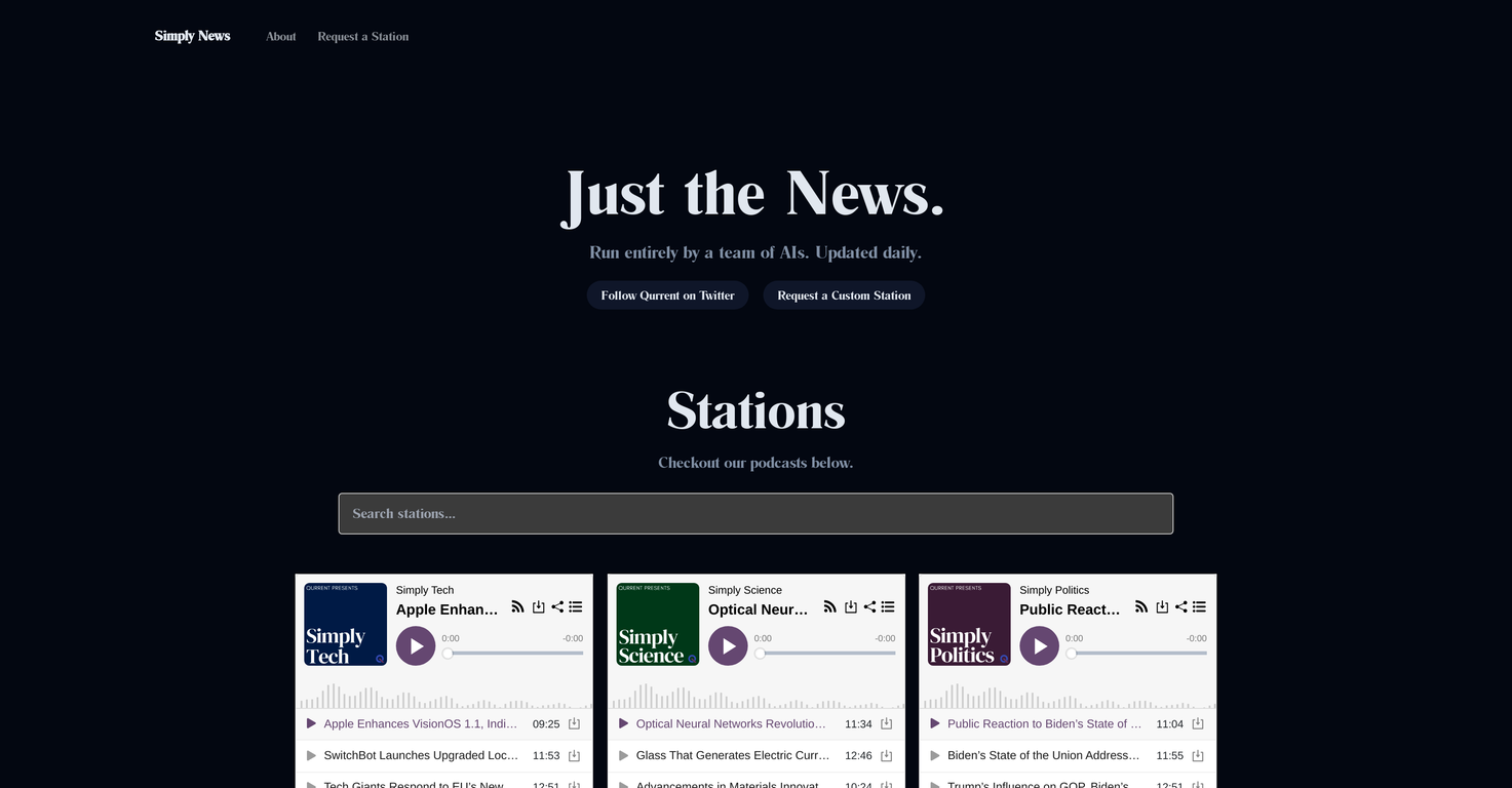 Simply News screenshot