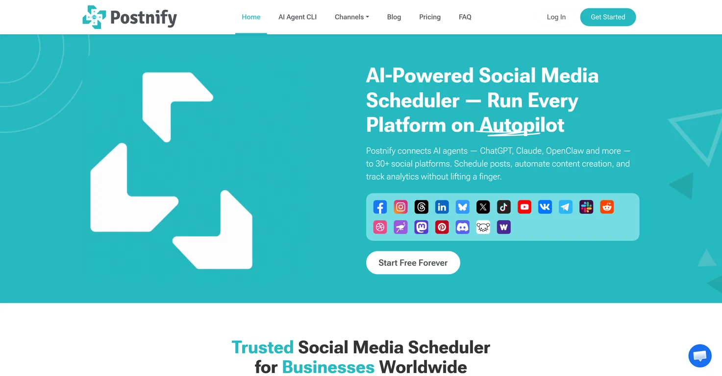 Postnify screenshot