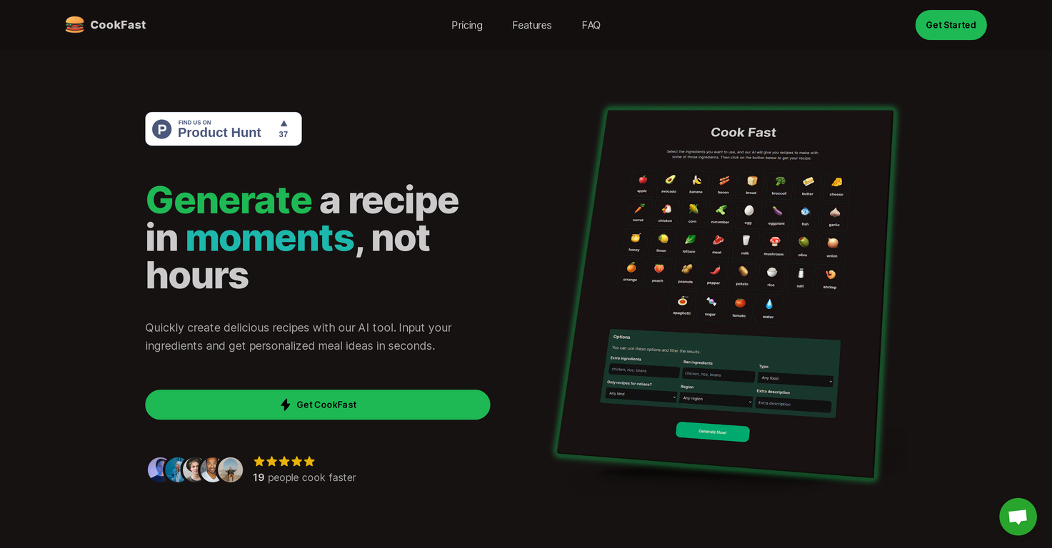 CookFast screenshot
