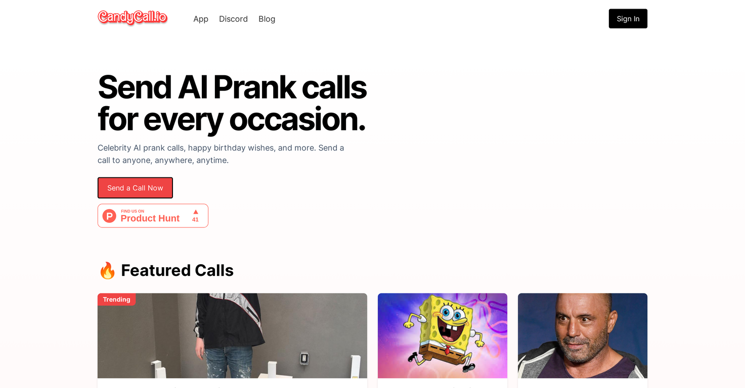 CandyCall screenshot