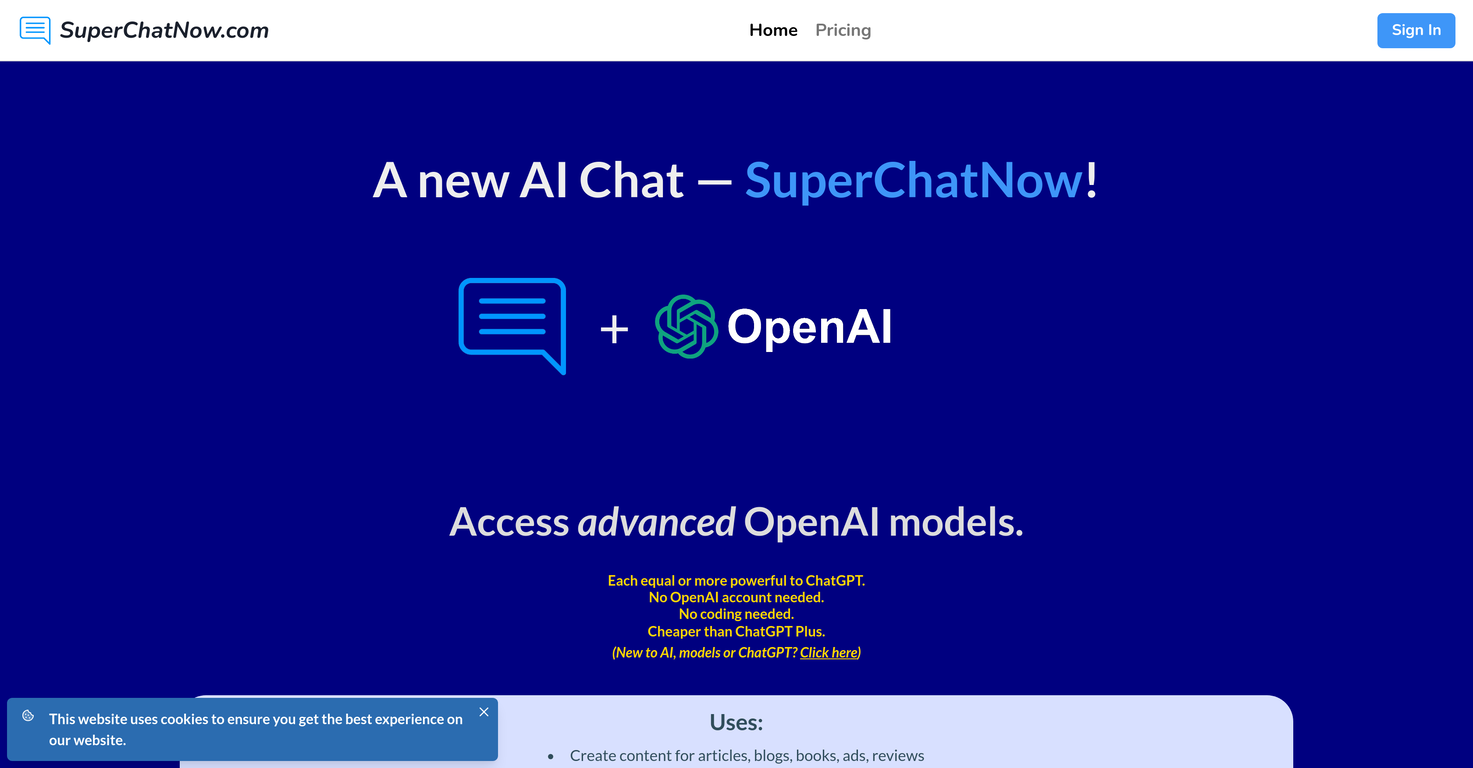 SuperChatNow screenshot