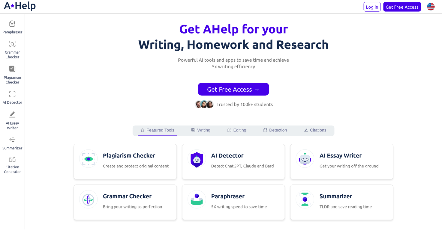 AHelp screenshot