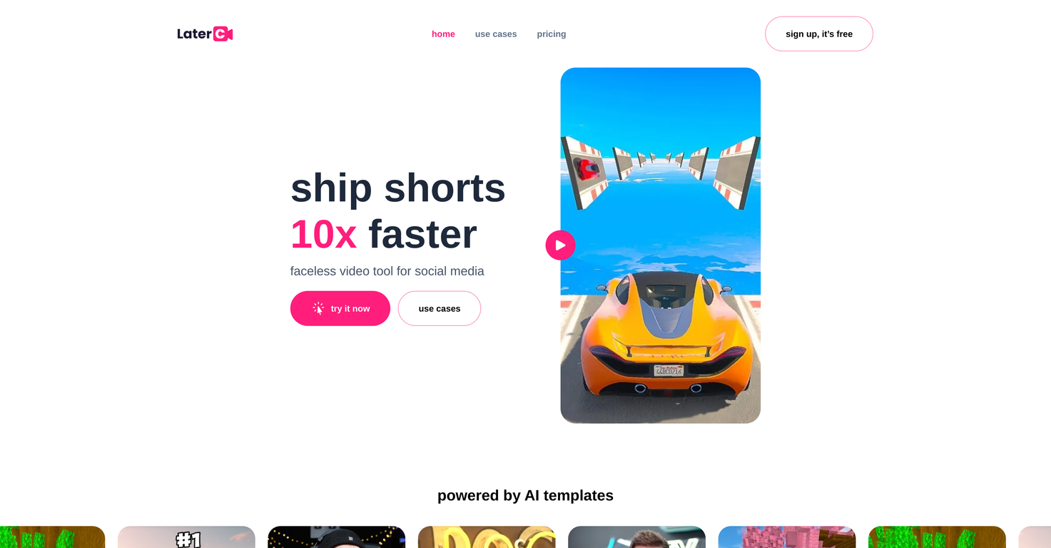 Latercut screenshot