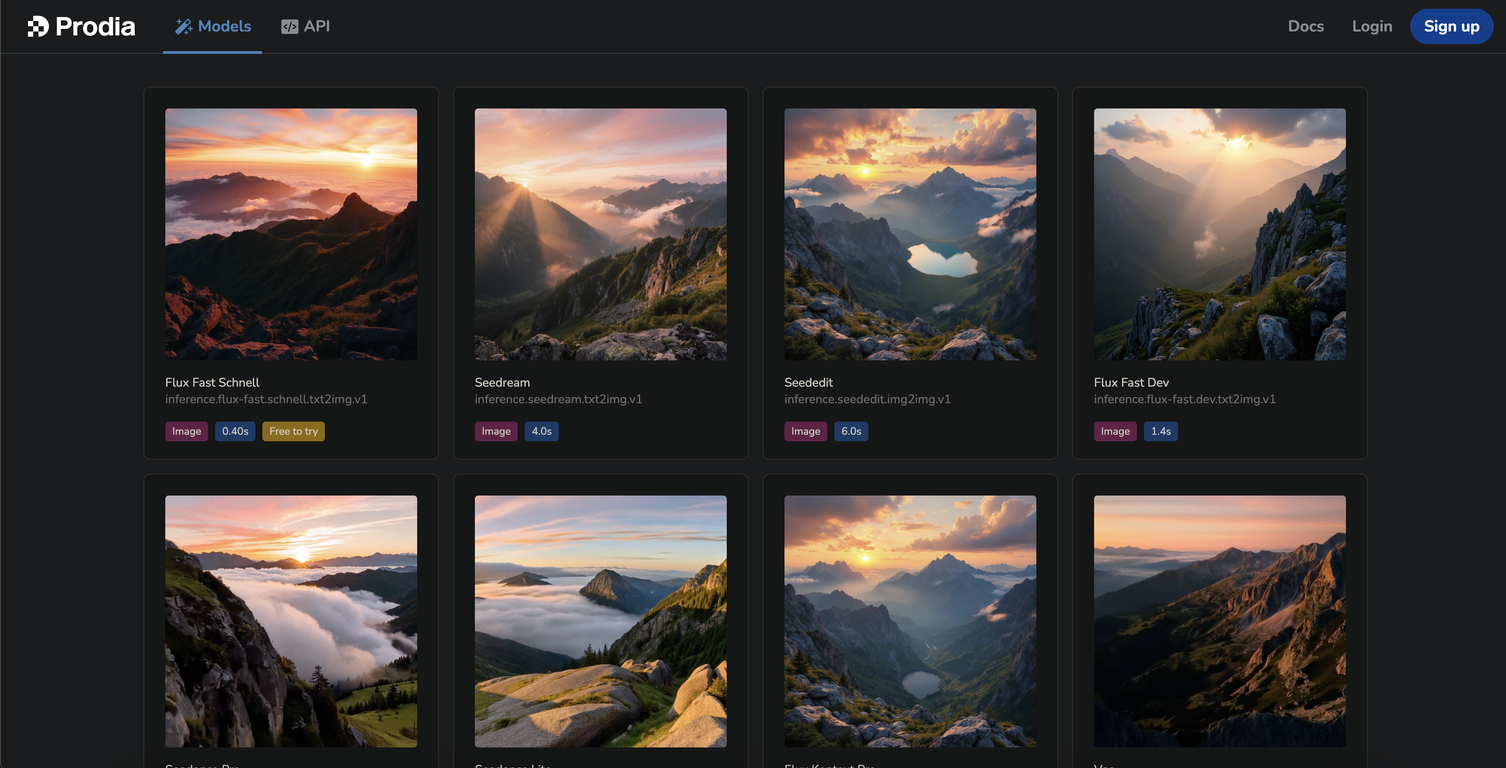 Prodia screenshot