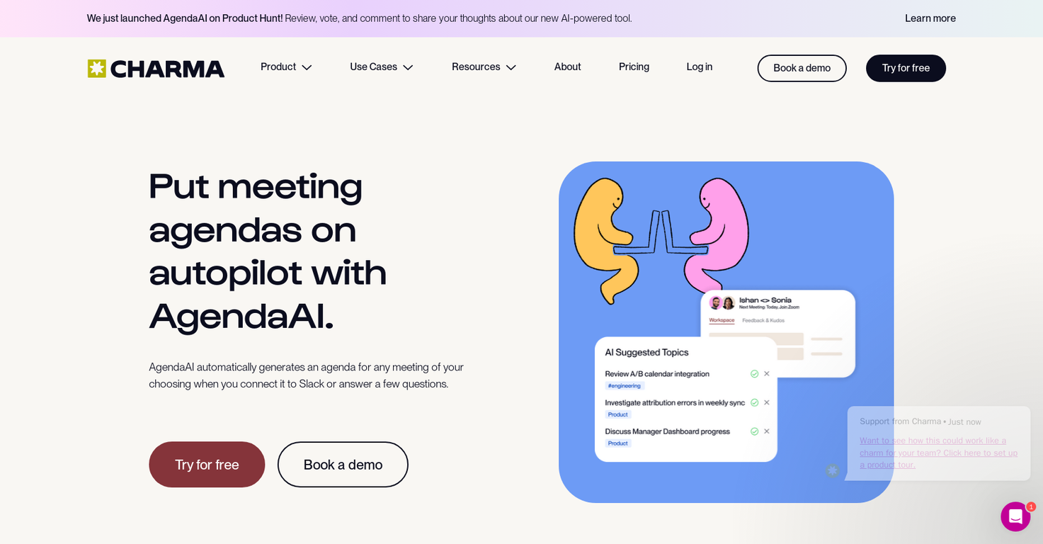 AgendaAI by Charma screenshot