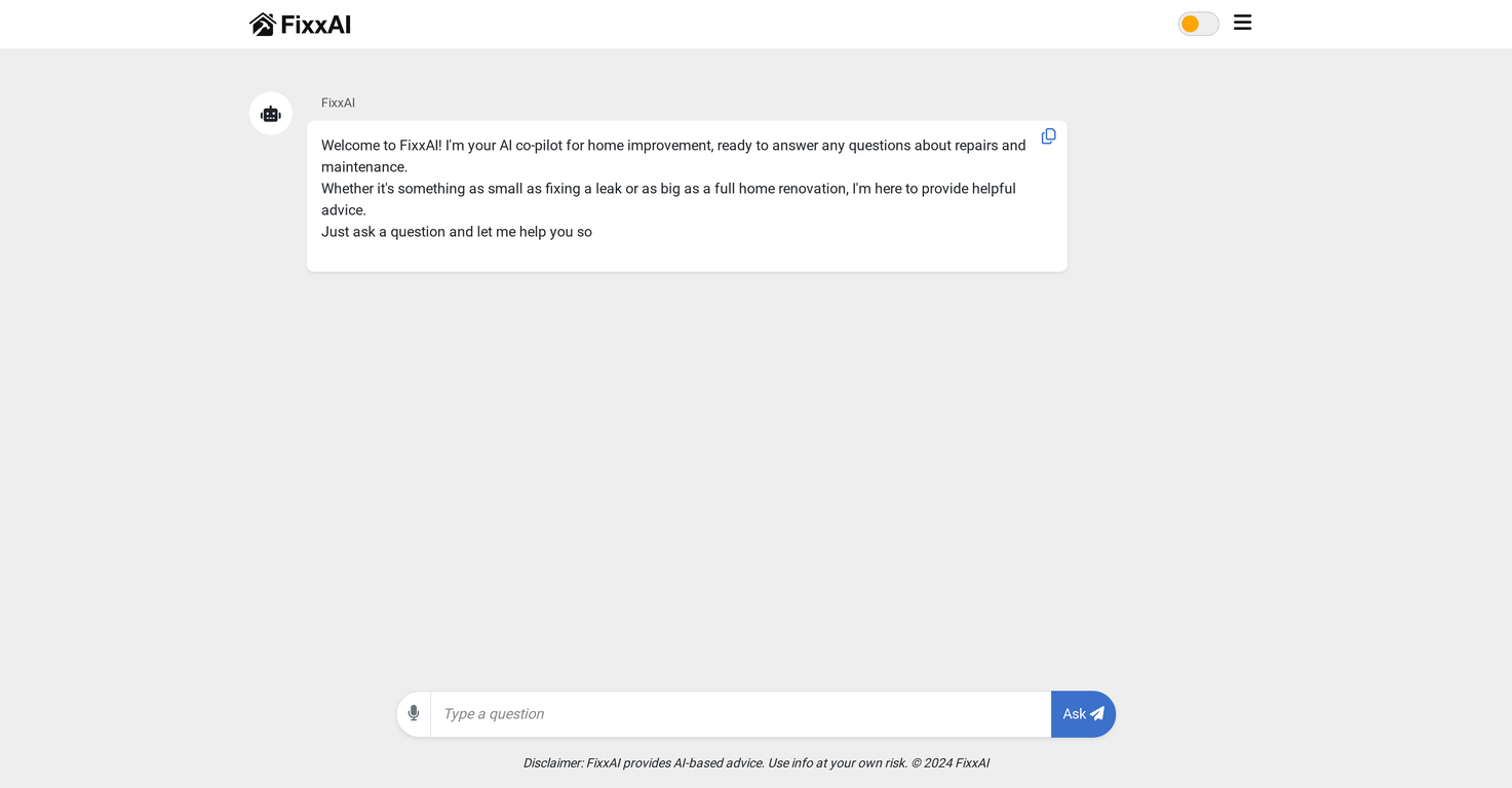 FixxAI screenshot