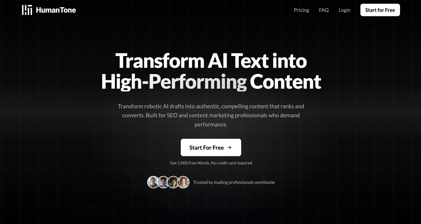 Human Tone screenshot