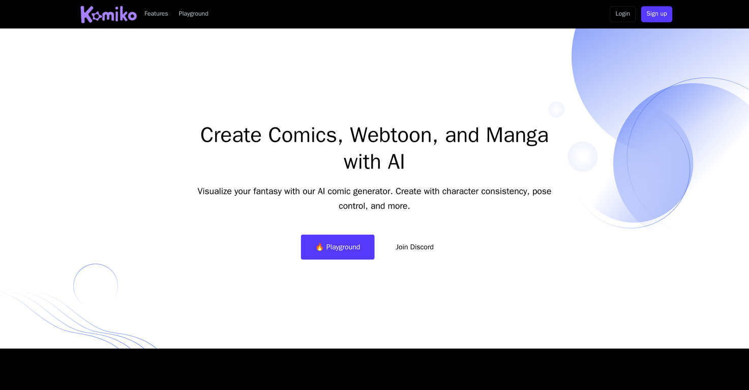 Komiko App screenshot