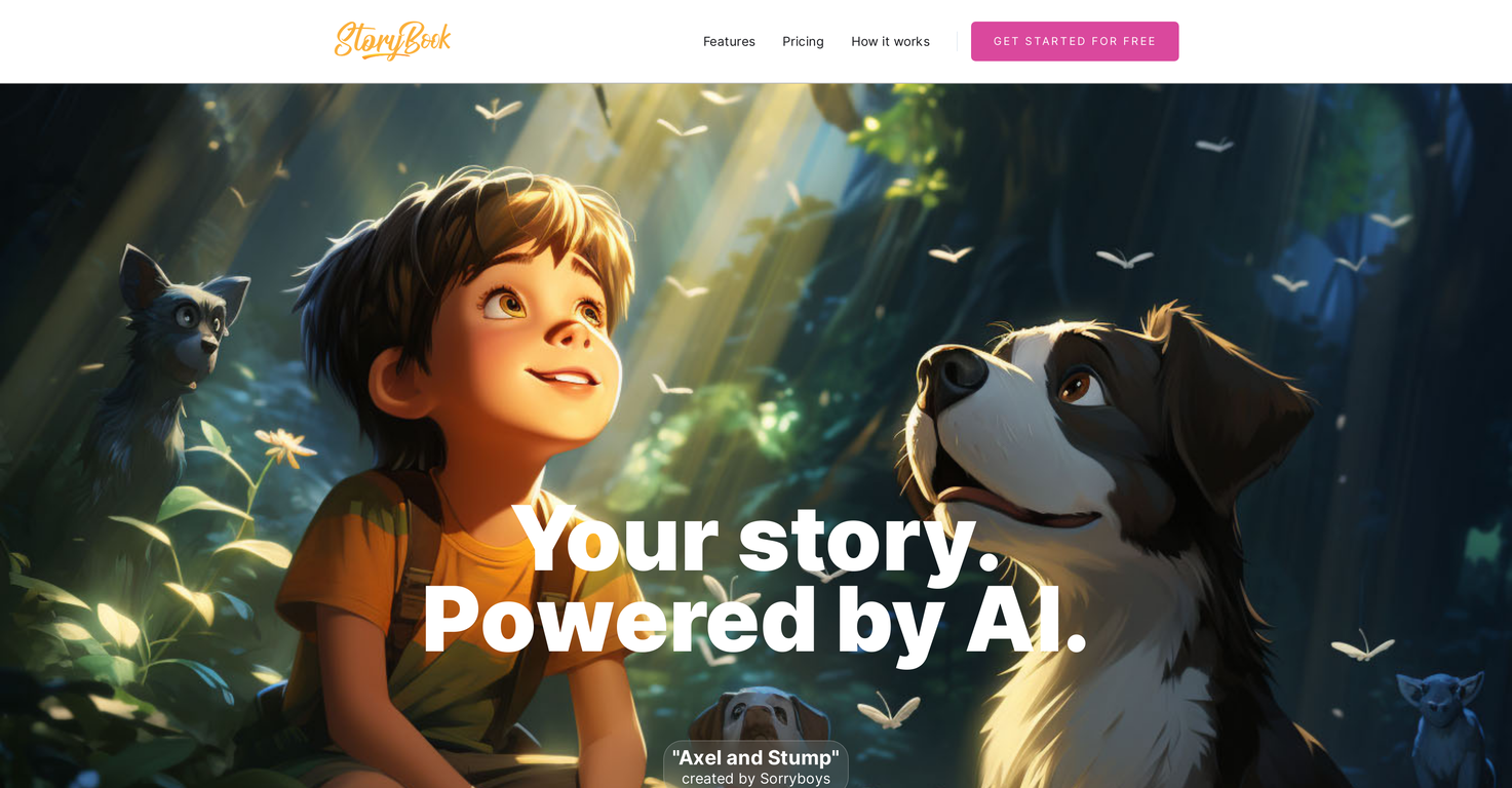 StoryBook AI screenshot