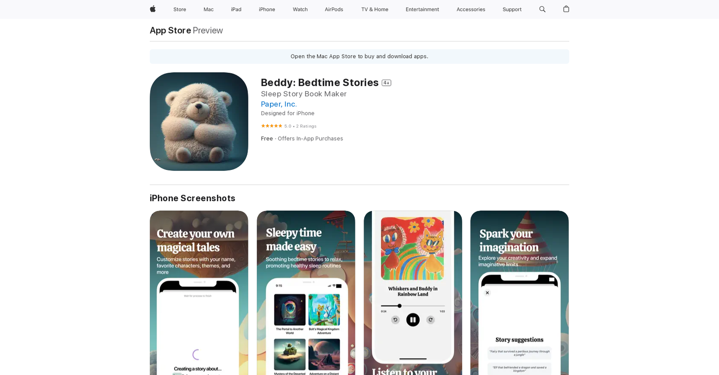 Beddy screenshot