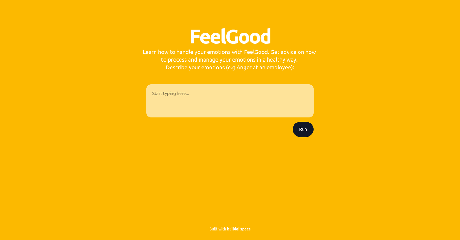 FeelGood screenshot