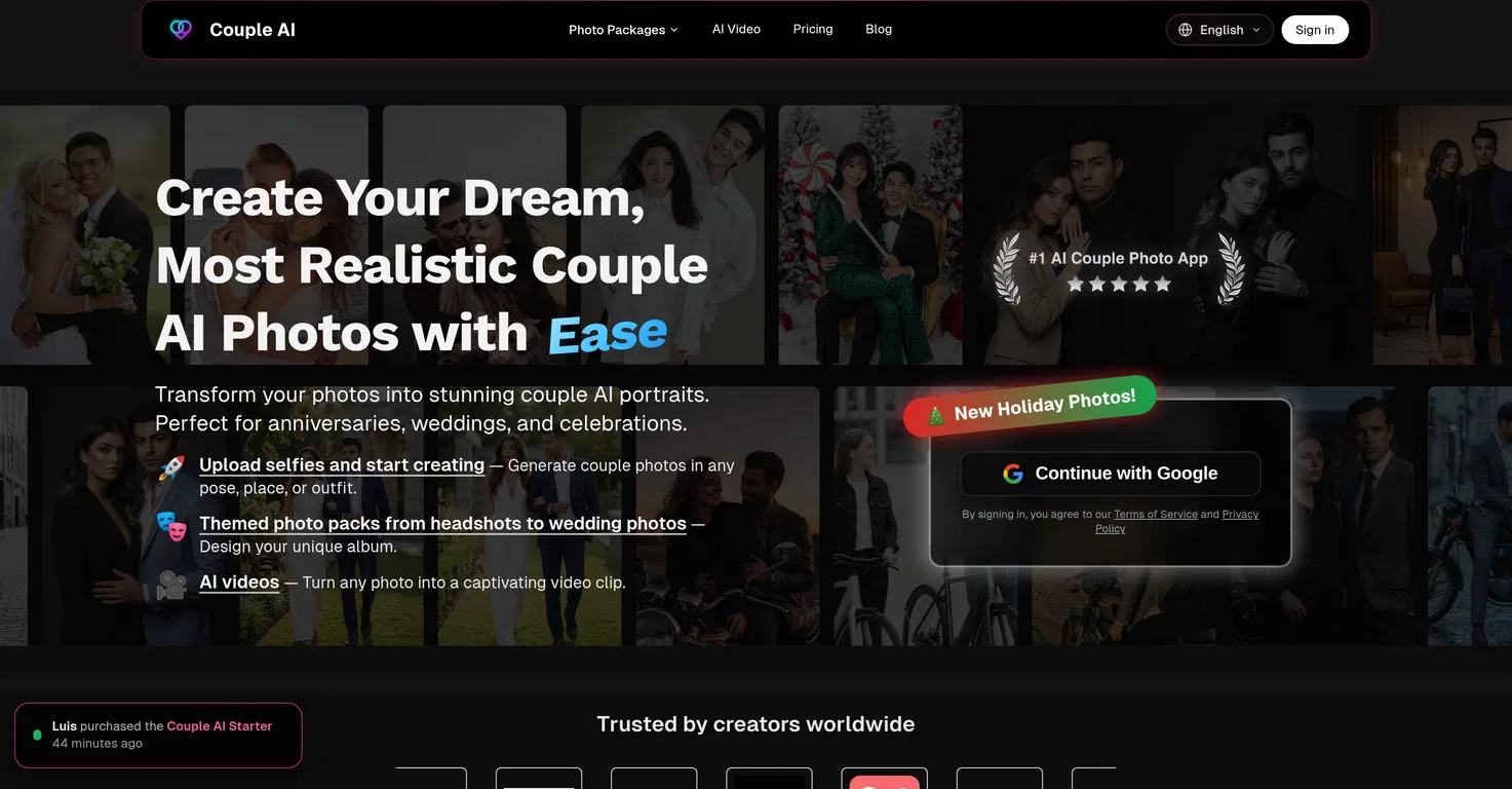 Couple AI screenshot