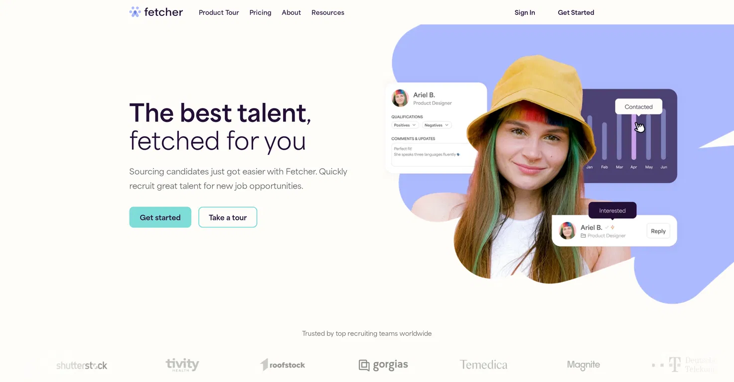 Fetcher screenshot