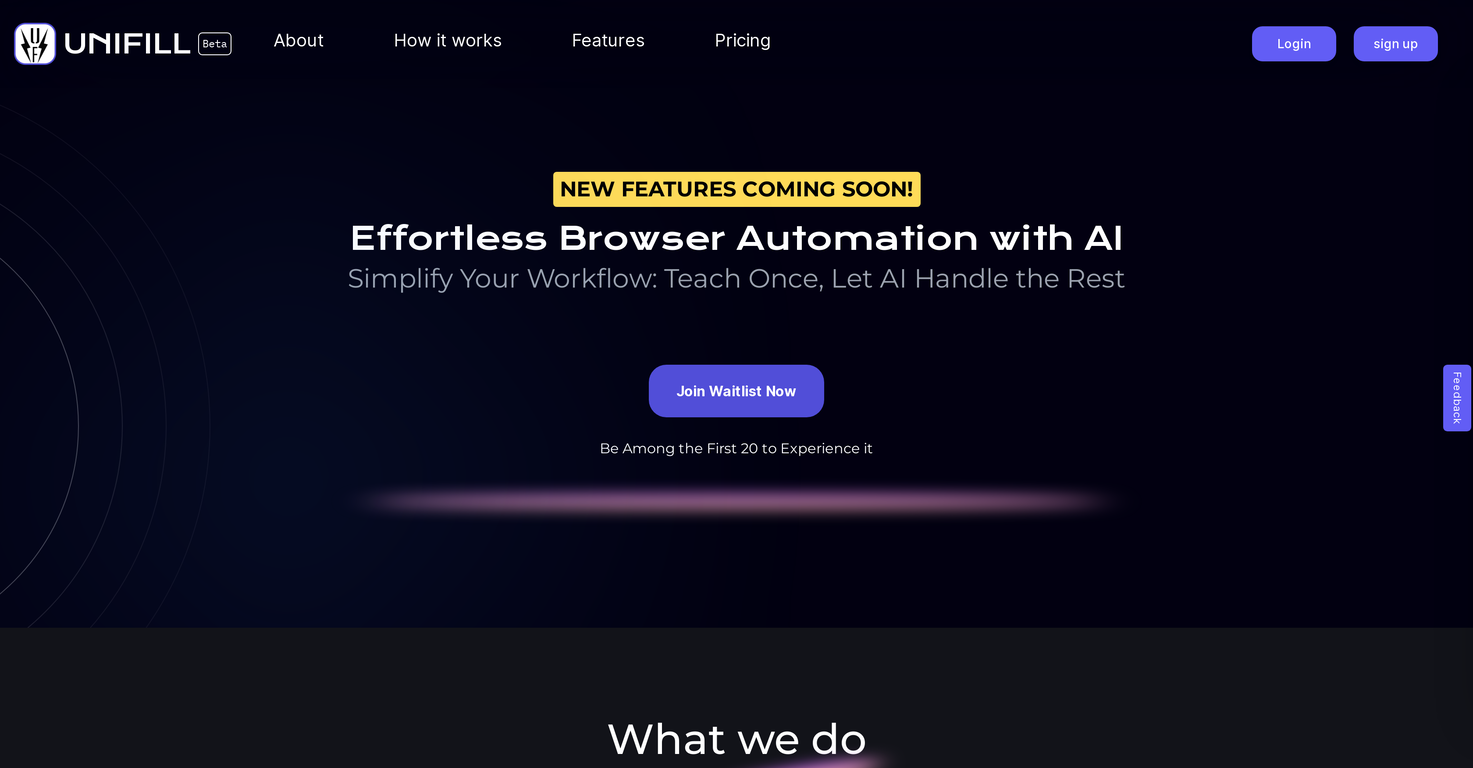 Unifill AI screenshot