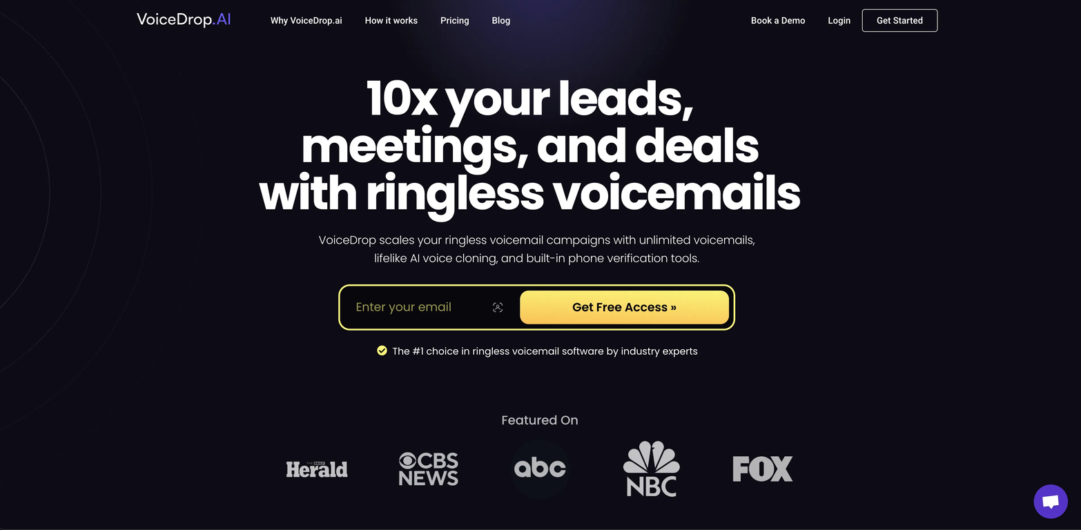 VoiceDrop screenshot