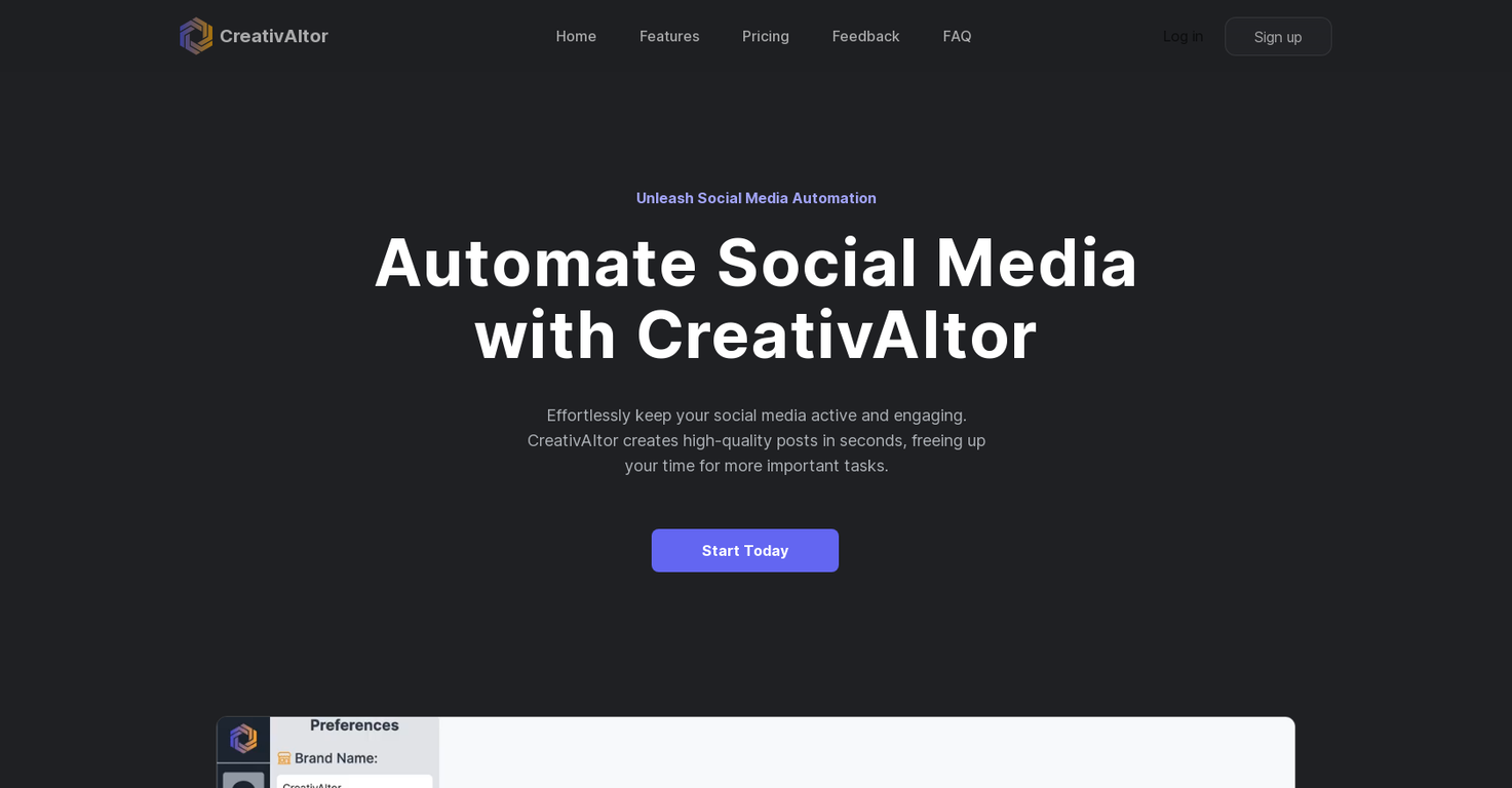 CreativAItor screenshot