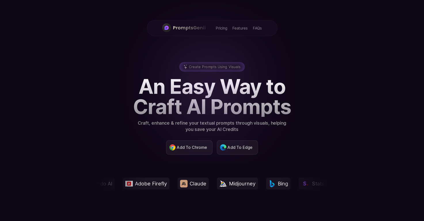 PromptsGenii screenshot