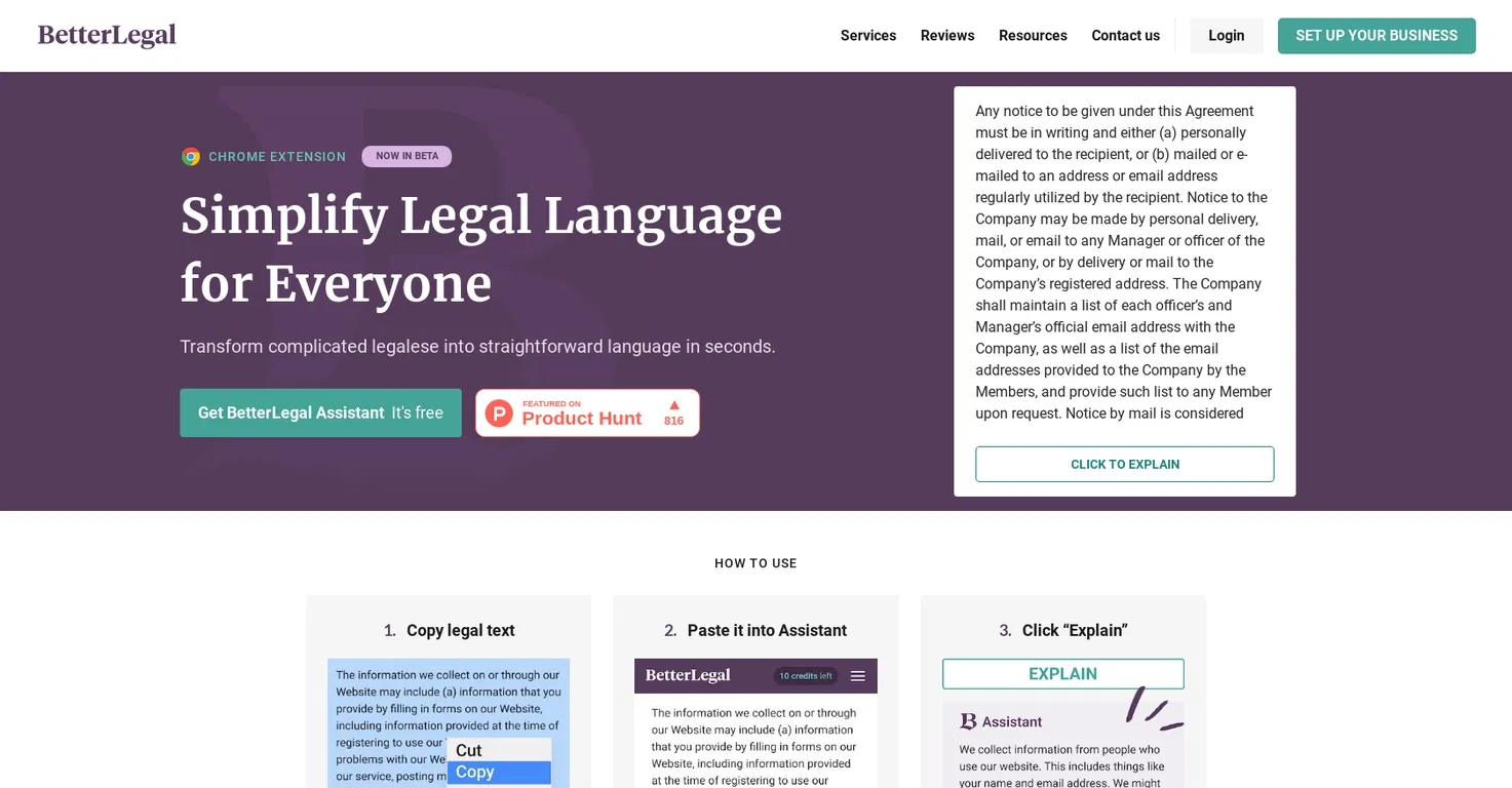 BetterLegal screenshot