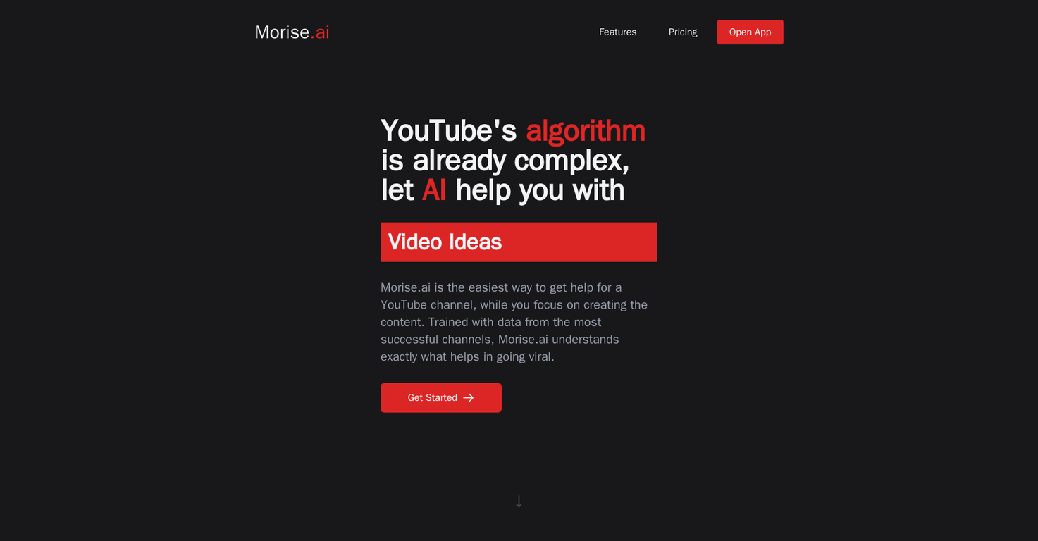 Morise screenshot