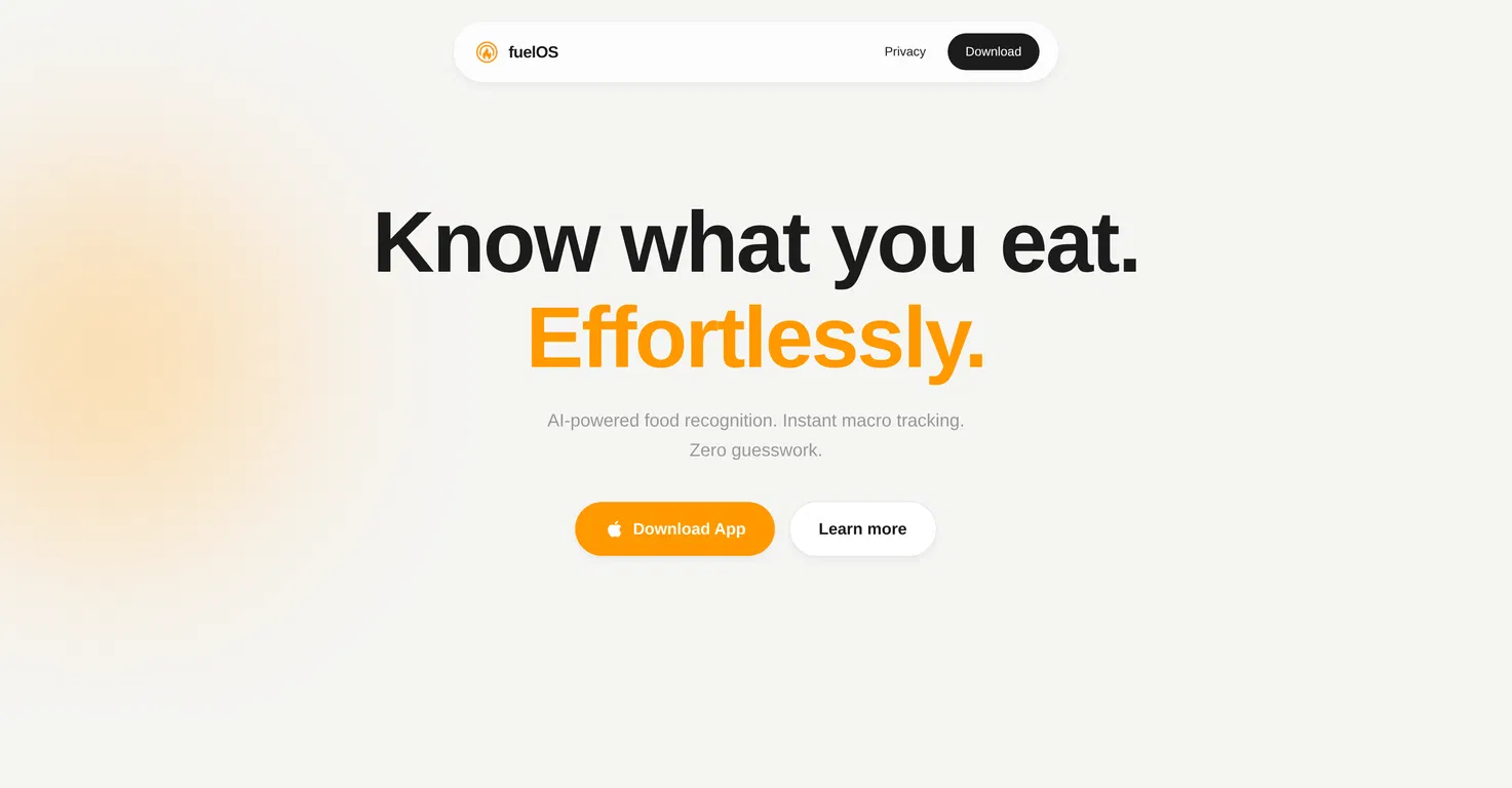 fuelOS screenshot