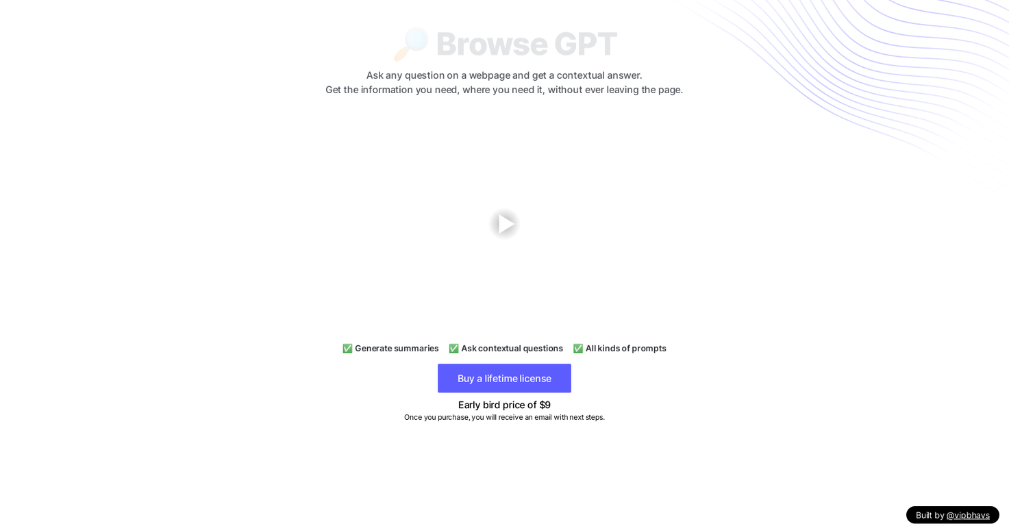 Browse GPT screenshot