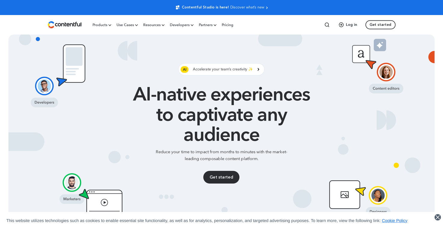 Contentful screenshot