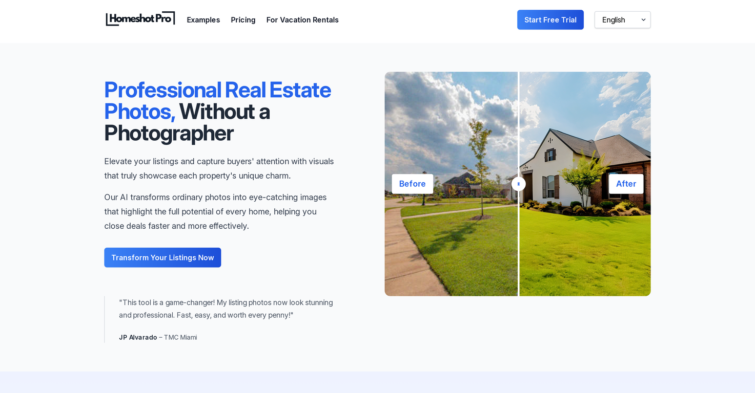 Homeshot Pro screenshot