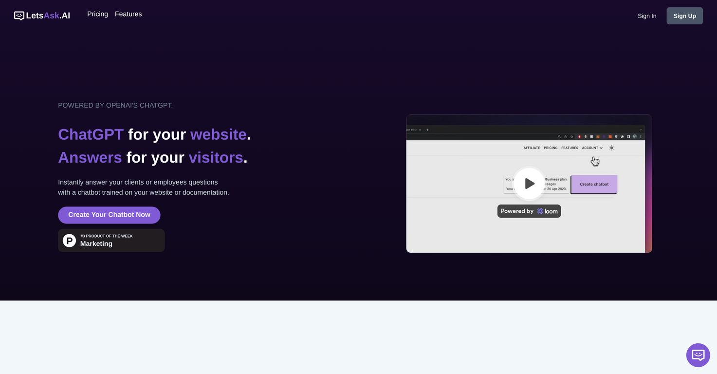 LetsAsk screenshot